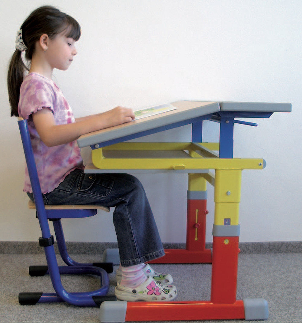 Správná poloha při sezení.