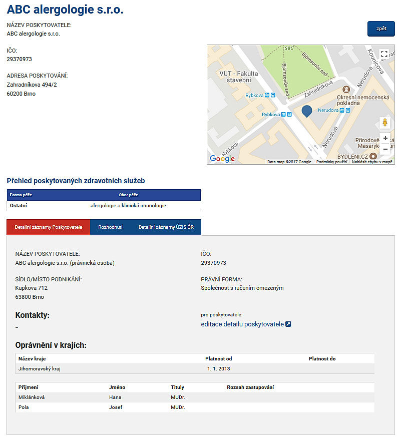 obrázek 1 k článku Národní registr poskytovatelů zdravotních služeb