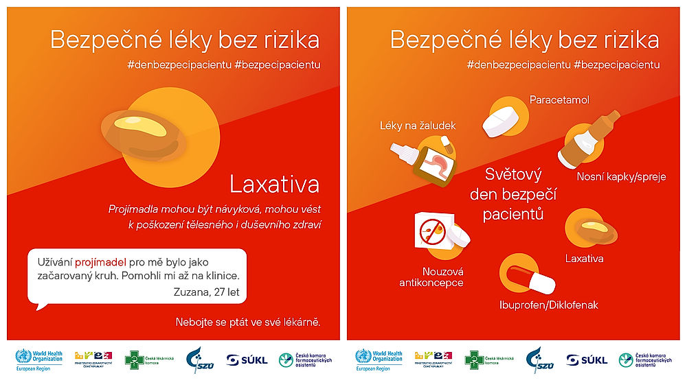 Den bezpečí pacientů: projímadla (laxativa)