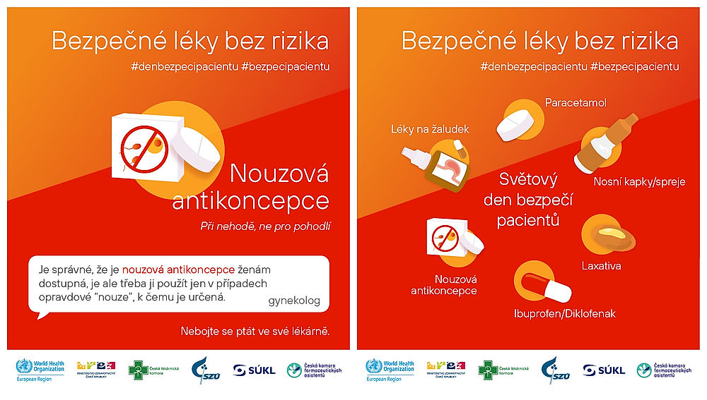 Den bezpečí pacientů: nouzová antikoncepce