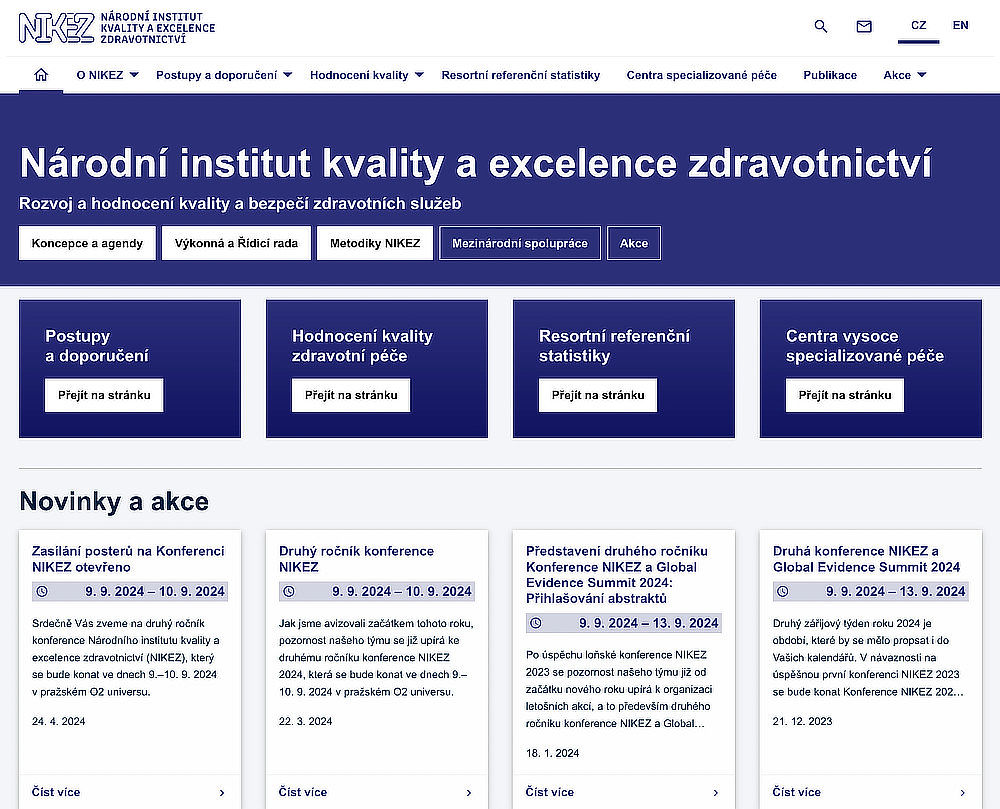 Národní institut kvality a excelence zdravotnictví (NIKEZ)