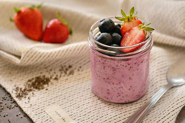 ilustrační obrázek: svačina do skla