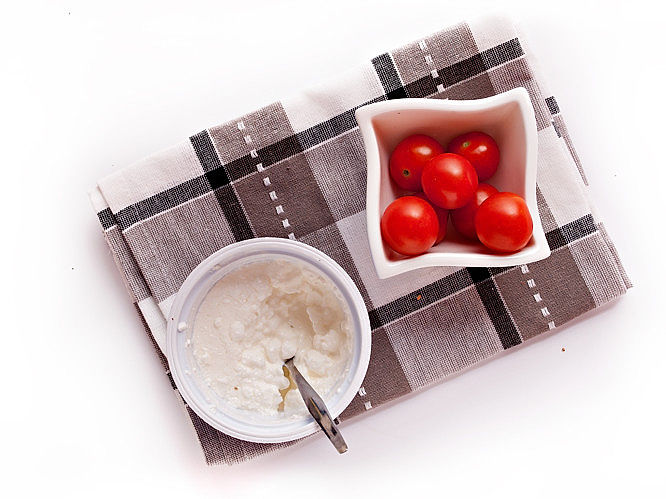 ilustrační obrázek: kombinace zeleniny a bílkovin