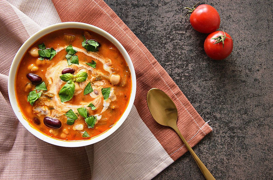 ilustrační obrázek: hustá zeleninová polévka