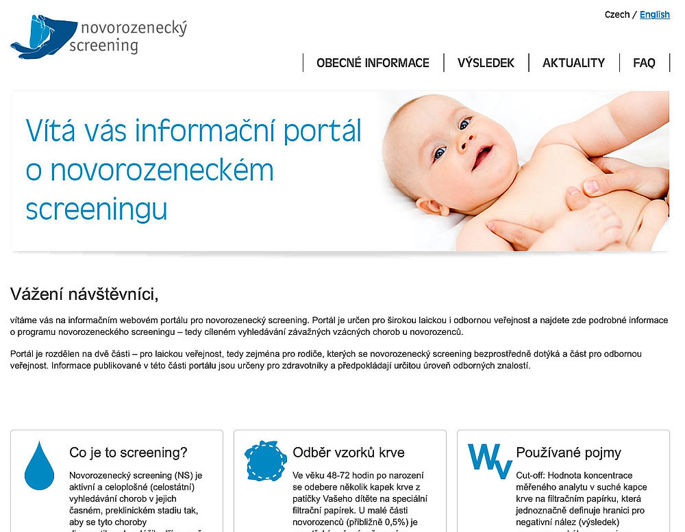 obrázek 1 k článku Novorozenecký screening