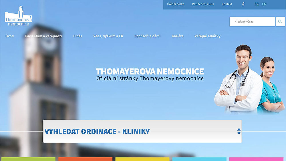 obrázek 1 k článku Fakultní Thomayerova nemocnice