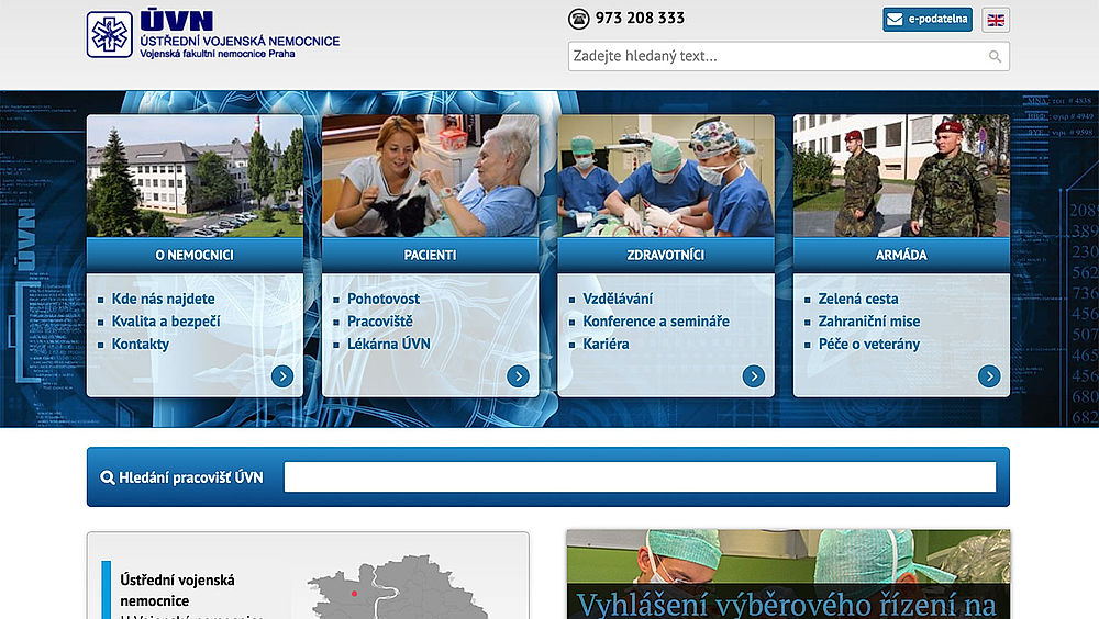 obrázek 1 k článku Ústřední vojenská nemocnice (ÚVN)