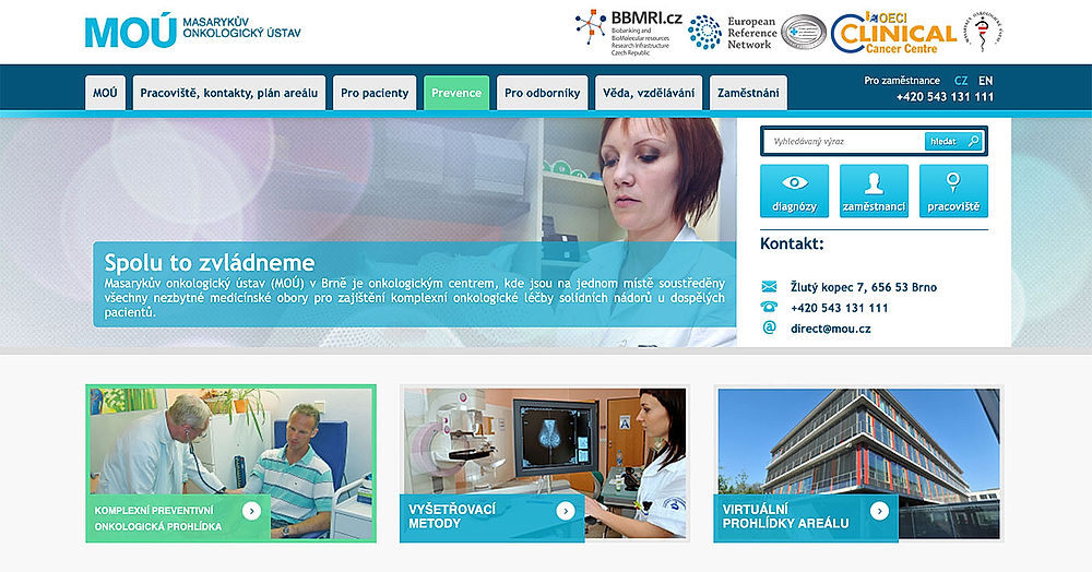 obrázek 1 k článku Masarykův onkologický ústav (MOÚ)