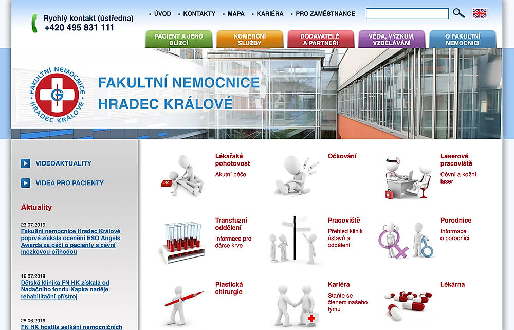obrázek 1 k článku Fakultní nemocnice Hradec Králové