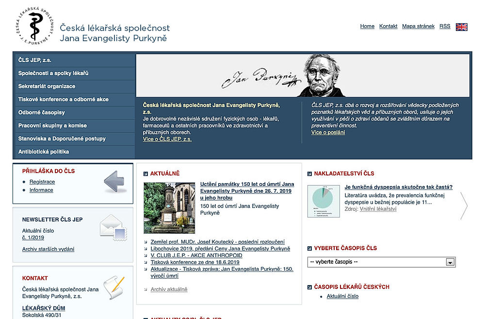 obrázek 1 k článku Česká lékařská společnost Jana Evangelisty Purkyně (ČLS JEP)