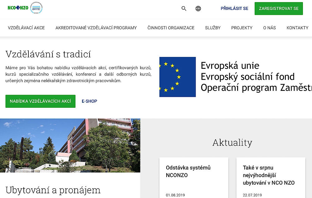 obrázek 1 k článku Národní centrum ošetřovatelství a nelékařských zdravotnických oborů (NCO NZO)